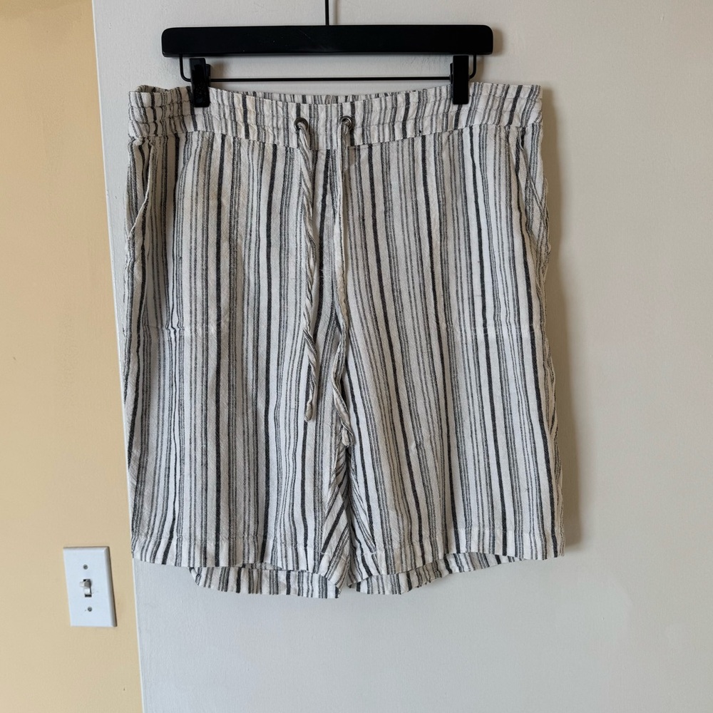 PER SE shorts - size 1x - EUC - linen - Anthropologie
